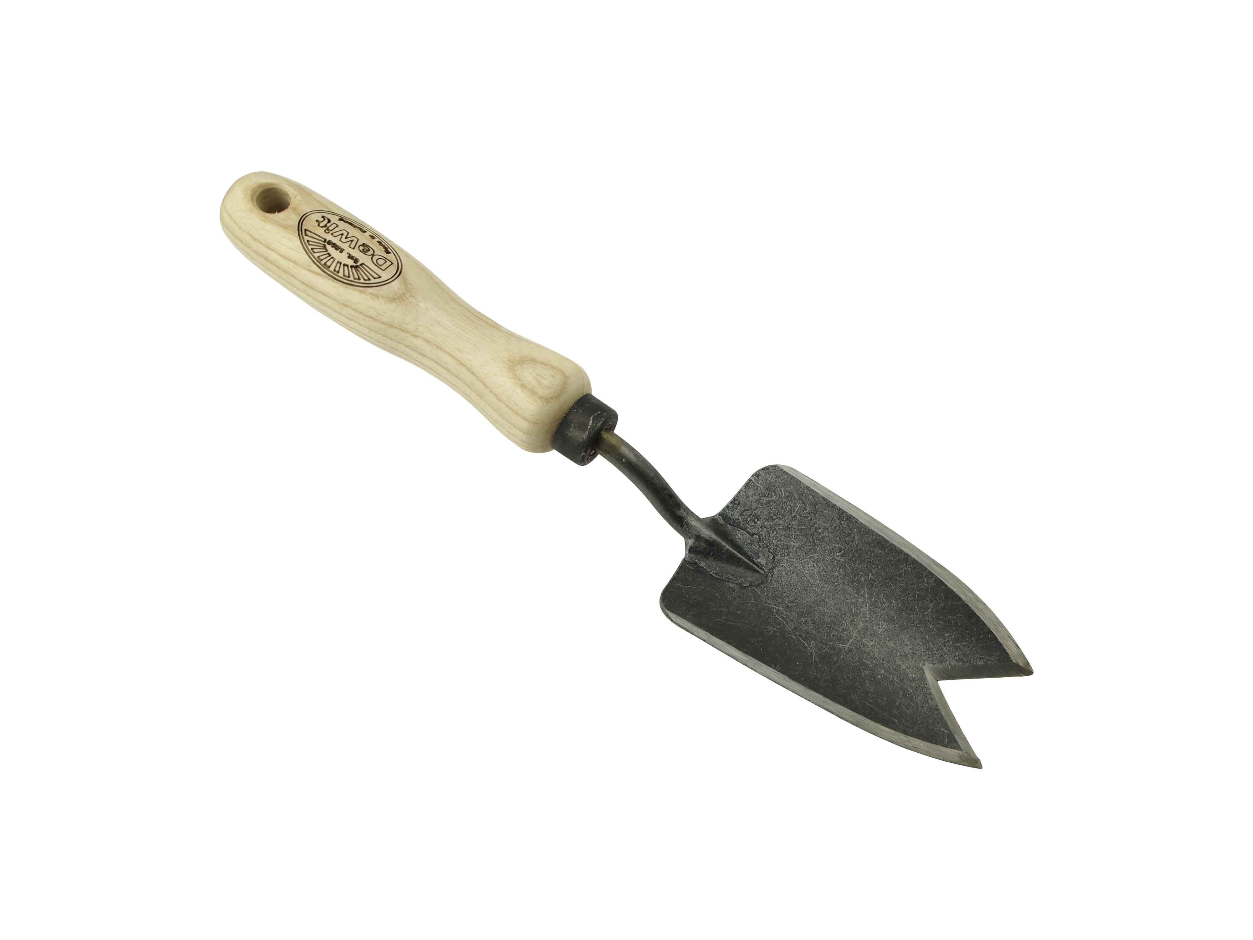 Gardentrowel X-treme with V cut edge, forged with 14cm handle